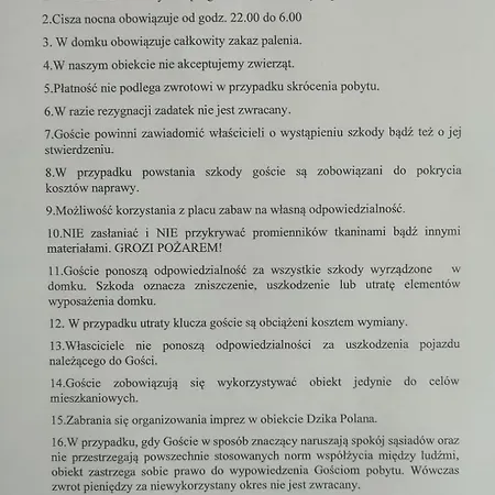 Dzika Polana Chalet Duszniki Zdroj